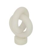 Déco à poser Louan blanc - H.30,5cm