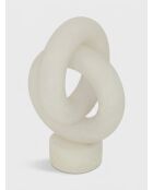 Déco à poser Louan blanc - H.30,5cm