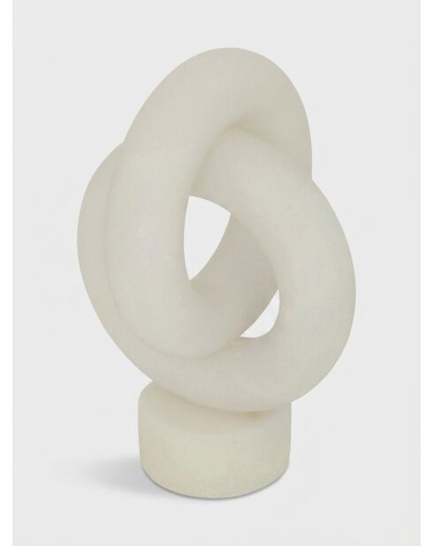 Déco à poser Louan blanc - H.30,5cm