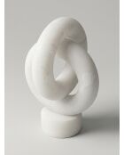 Déco à poser Louan blanc - H.30,5cm