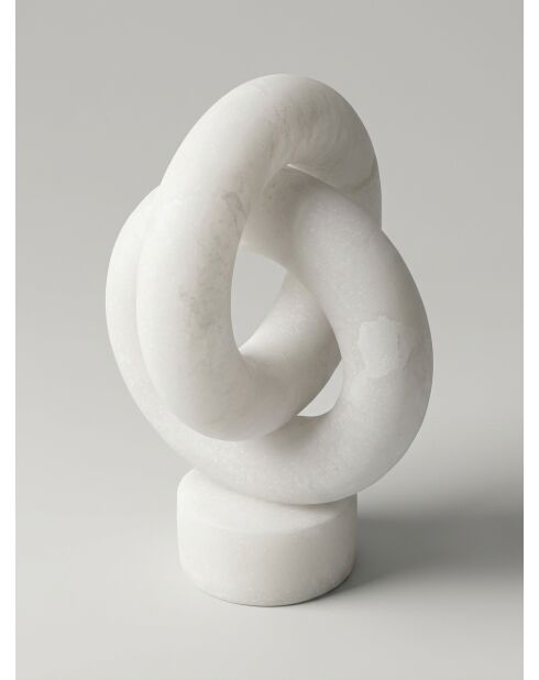 Déco à poser Louan blanc - H.30,5cm