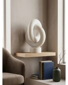 Déco à poser Louan blanc - H.30,5cm