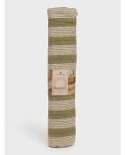 Tapis groove Ray vert - 120x170cm