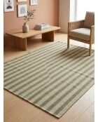 Tapis groove Ray vert - 120x170cm
