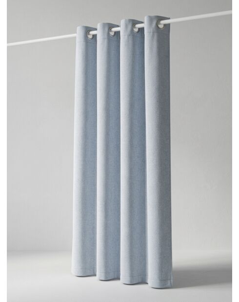 Kys Isoliervorhang mineralblau - 140x260cm