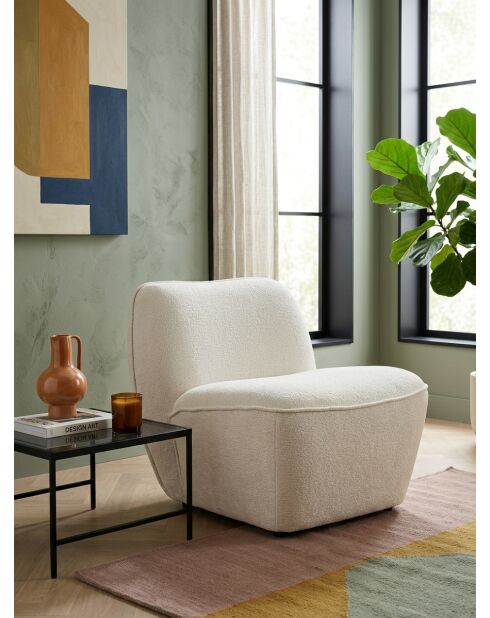Chen Minari witte fauteuil