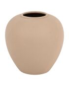 Vase Boule rose antique - H. 22cm