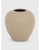 Vase Boule rose antique - H. 22cm
