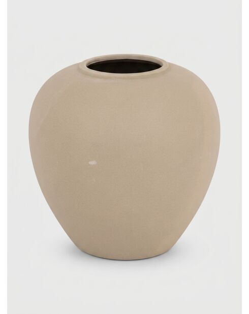 Vase Boule rose antique - H. 22cm