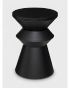 Table café totem Sohan noire