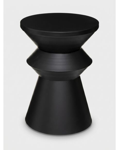Table café totem Sohan noire