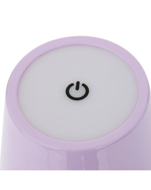 Lampe extérieur Cody lilas - H. 36cm