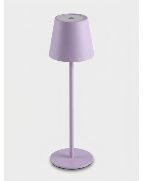 Lampe extérieur Cody lilas - H. 36cm