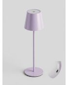 Lampe extérieur Cody lilas - H. 36cm