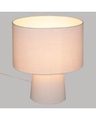 Lampe Eira blanc - H.45cm