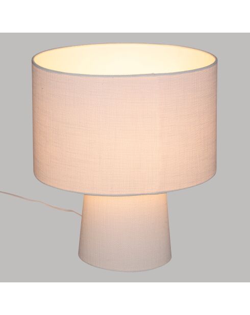 Lampe Eira blanc - H.45cm