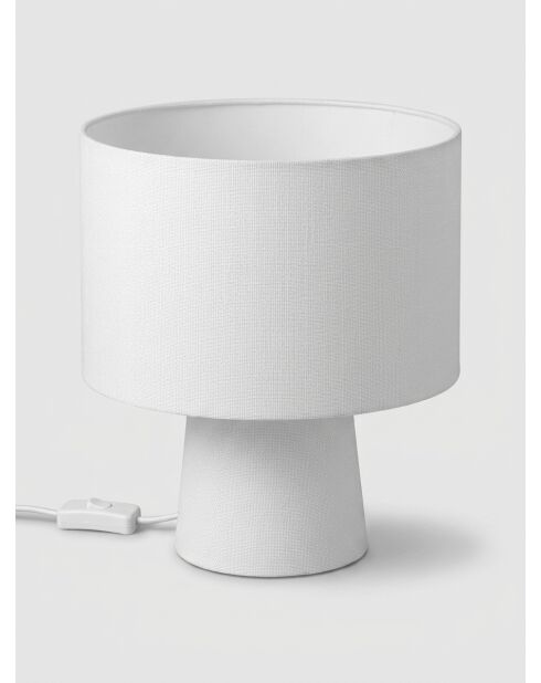Lampe Eira blanc - H.45cm
