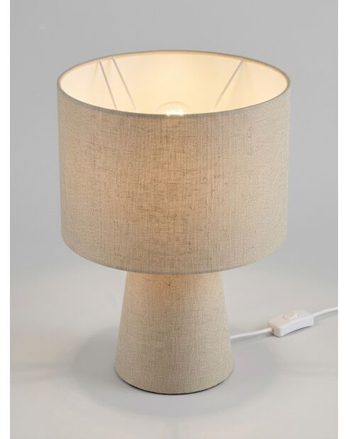 Lampe Eira blanc - H.45cm