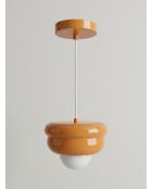 Suspension patty orange - D.28cm