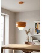 Suspension patty orange - D.28cm