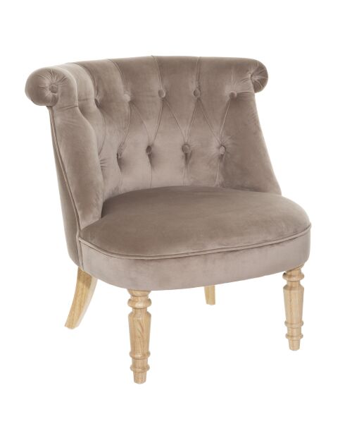 Sillón Sixtina taupe