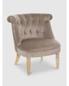 Sillón Sixtina taupe