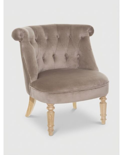 Sillón Sixtina taupe