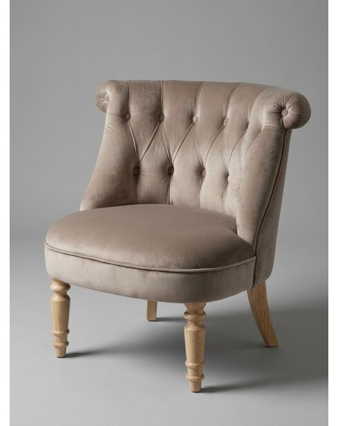 Sillón Sixtina taupe