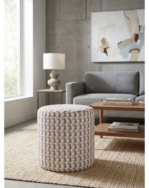 Pouf chen Skylounge beige