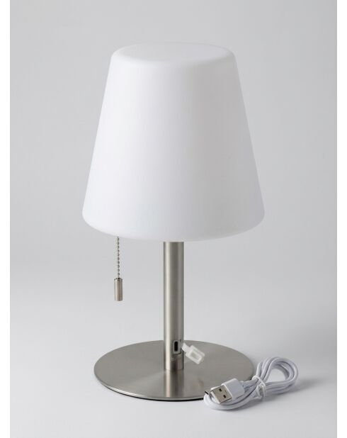 Lampe extérieur Zack beige - H. 30cm