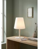 Lampe extérieur Zack beige - H. 30cm