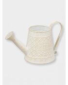 Arrosoir Tino blanc - H. 16cm
