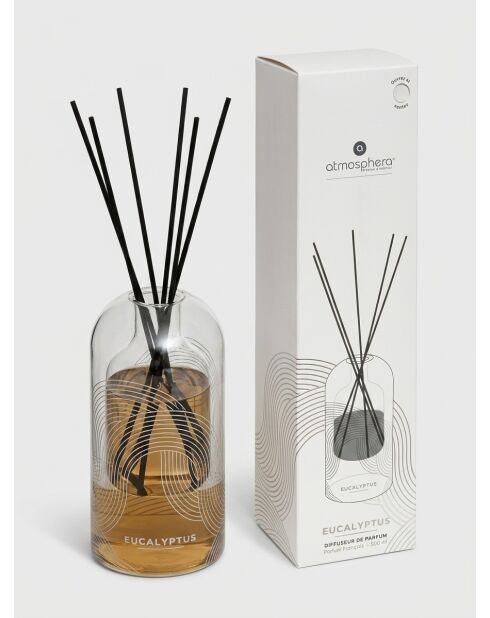 Diffuseur en verre ilan eucalyptus ambre - 500ml