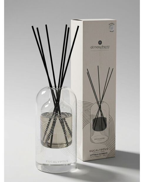 Diffuseur en verre ilan eucalyptus ambre - 500ml