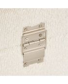 Lot de 3 Malle bouclette Carlie blanc