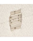 Lot de 3 Malle bouclette Carlie blanc