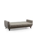 Canapé-lit 3 places Zaden beige - 207x86x77 cm