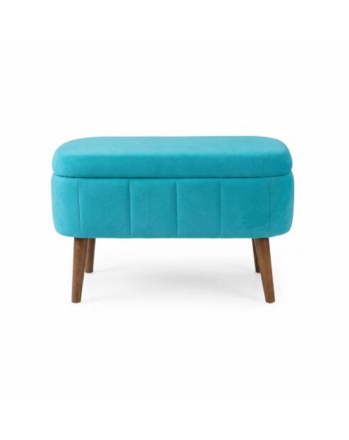 Pouffe Mini Oslo turquoise - 60x46x35 cm