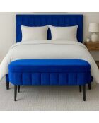 Pouffe Oslo Babyface sax blue - 90x46x35 cm
