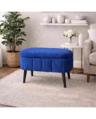 Pouffe Mini Oslo sax blue - 60x46x35 cm