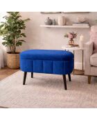Pouffe Mini Oslo sax blue - 60x46x35 cm