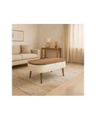 Tavolino Noya bianco - 90x43x60 cm