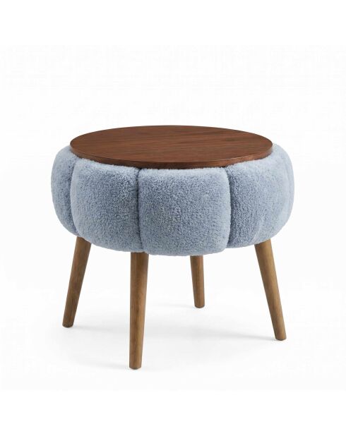 Mesa auxiliar Papatya gris - 45x44 cm
