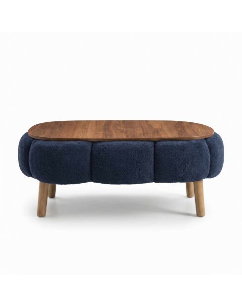 Table basse Papatya anthracite - 98x45x68 cm