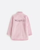 Peignoir chaud à manches longues Minnie Chic rose