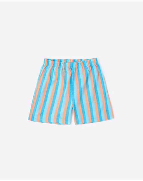 Pyjama à manches courtes Snoopy Van bleu