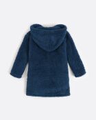 Marineblauer Langarmmantel