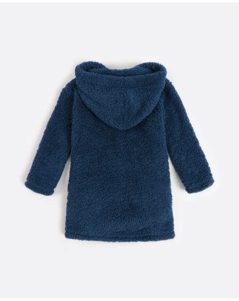 Marineblauer Langarmmantel