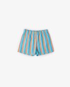 Snoopy Van blauwe pyjama met korte mouwen