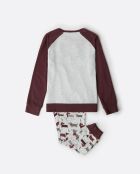 Pyjama à manches longues Dog Home marron